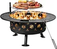 Outside with Cooking Grill